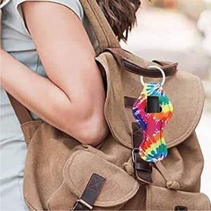 Chapstick/Lipstick Holder Keychain Sets